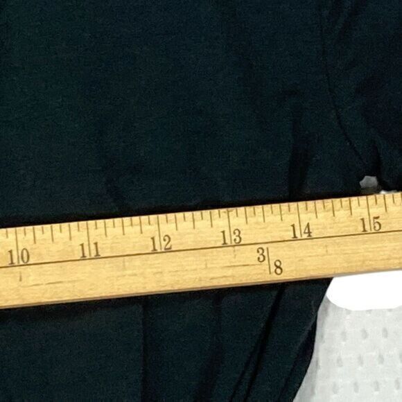 J. Crew Top Womens Size Small Black Long Sleeve Wrap Plaid Tie Holiday Pullover - Picture 13 of 16